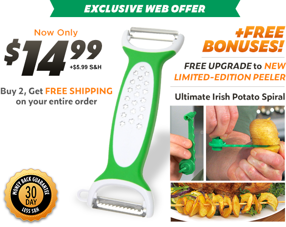 Ultimate Irish® Peeler & Slicer